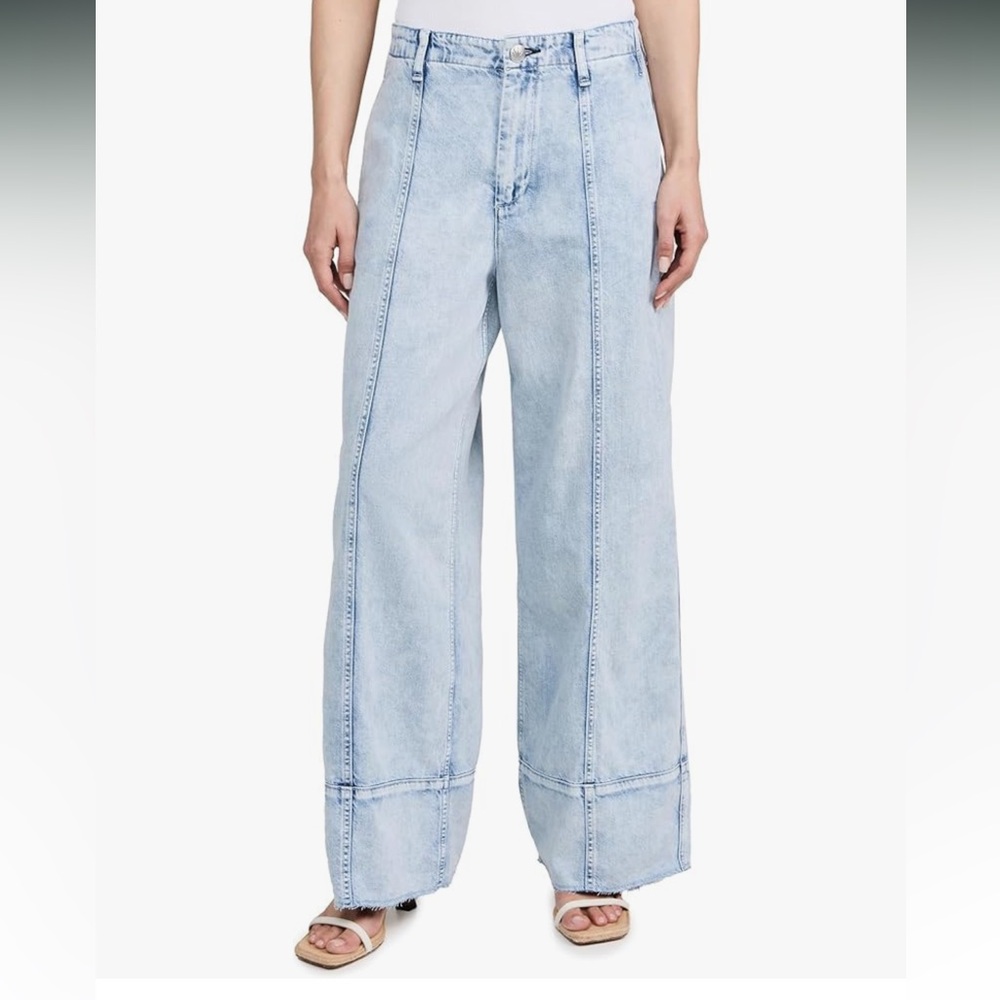 Rag and bone featherweight arianna high rise wide leg jeans- Size 25 - Picture 2 of 11